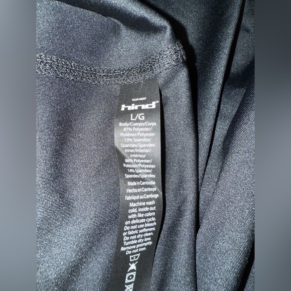 HIND Women’s Sport Athletic dress with short, pockets, Large - Picture 6 of 11